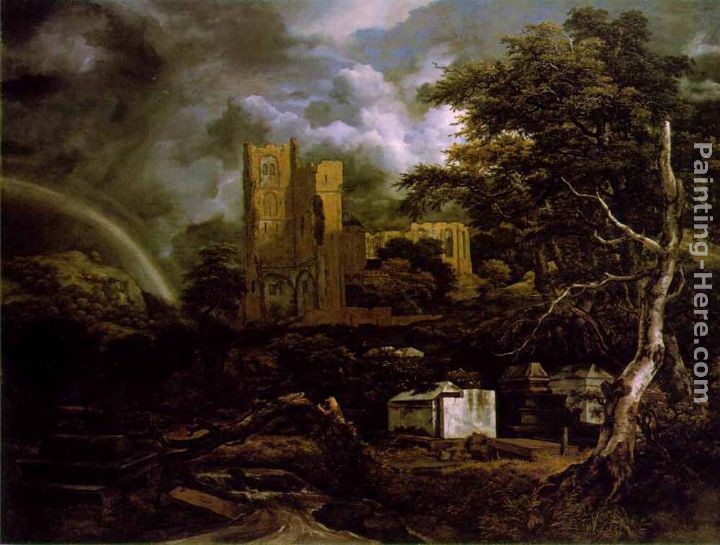 Jacob van Ruisdael The Jewish Cemetery